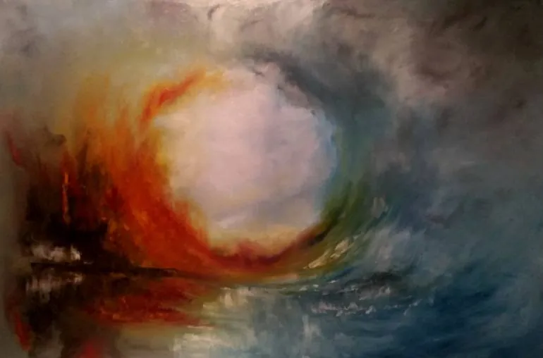 Painting by Julie Bond